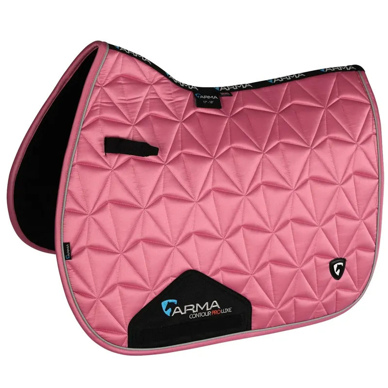 Shires ARMA Luxe Gloss Saddlecloth - Pink